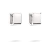 LIEBESKIND Berlin - Pendientes de aro para mujer de acero inoxidable, varios diseños modernos y tamaños, 1,4 cm, acero inoxidable, Sin piedras preciosas