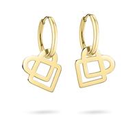 Liebeskind Berlin Pendientes LJ-1406-E-21 IP Gold Amazon Exclusive, 21, Acero inoxidable, No es una piedra preciosa