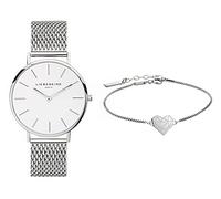 Liebeskind Berlin Reloj analógico de cuarzo para mujer LS-0102-MQB con correa de acero inoxidable