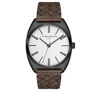 Liebeskind Berlin - Reloj analógico de Cuarzo para Mujer, marrón/Plateado, Pulsera