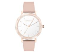 Liebeskind Berlin - Reloj de Pulsera para Mujer, Redondo, Oro Rosa, 37 mm, Elegante Reloj de Acero Inoxidable Pulido con Mecanismo de Cuarzo, analógico, Resistente al Agua a 3 ATM, Resistente a los