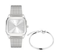 Liebeskind Berlin Set Reloj de Pulsera y Pulsera LS-0122-MQB de Acero Inoxidable