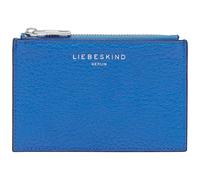 LIEBESKIND Berlin Cuero Tarjetero Lora Heavy Pepple Star Card Holder Pool Azul
