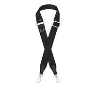 Liebeskind Berlin Straps, Tirantes para Hombros Mujeres, Black 3.2cm, Talla única