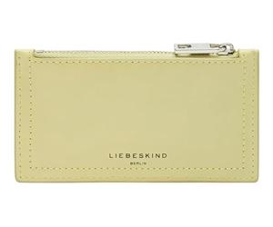 LIEBESKIND Berlin Tarjetero Chudy Paper Touch Crinkle Purse Light Mimosa Verde Claro