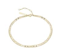 LIEBESKIND Berlin - Tobillera para mujer, de acero inoxidable, en diferentes diseños y colores, perfecta para el verano y el día a día, 27 cm, Acero inoxidable, No es una piedra preciosa
