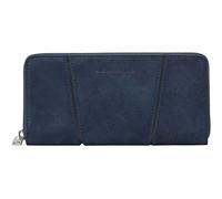 LIEBESKIND Gigi L Recycled Suede, Billetera Bi-Fold Mujer'S, Pavo Real 01, Large