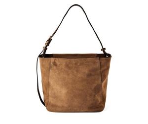 Liebeskind Chudy Bolsa de hombro M Piel natural 36 cm marrón