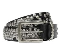 Liebeskind Cinturón con Tachuelas H 38 mm, Mujeres, Negro