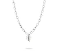 Liebeskind Collar Berlin para mujer, 45 cm, Acero inoxidable, No es una piedra preciosa