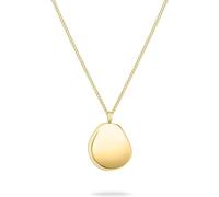 Liebeskind Collar de Berlín de 50 cm de acero inoxidable con colgante orgánico
