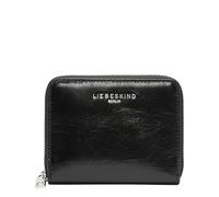 Liebeskind Conny M Wallet M Lack Distressed, Cartera Mujeres, Negro