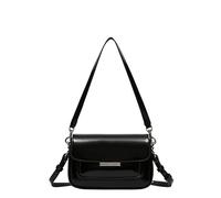 LIEBESKIND Crossbody Andrea para mujer, Black Spazzolato, S (HxBxT 14cm x22cm x6cm)