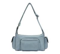 LIEBESKIND BERLIN Cuero bolso de hombro Lila Sheep Natural Crossbody Blue Heaven azul