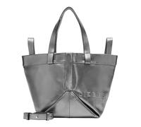 LIEBESKIND BERLIN bolso de hombro bolso bandolera Elvira Shopper Silver Stone gris oscuro