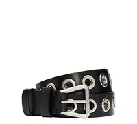 Liebeskind GmbH - Cinturón de plata para mujer S, Negro-9999, Small (HxBxT 8cm x 11.5cm x 2cm)