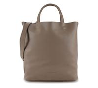 LIEBESKIND BERLIN Cuero bolso de hombro bolso shopper Hera Tote Neutral Grey marrón topo