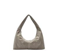 Liebeskind Bo Suede L Bolso de hobo taupe, Rauleder, mujer