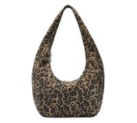 LIEBESKIND BERLIN Farrah Leo Suede Hobo Bag M Beige