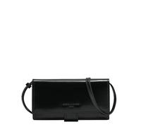 LIEBESKIND Lisa Purse, Bolso Mujeres, Negro Mate, L (HxBxT 10cm x19cm x2.5cm)