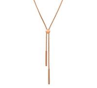 Liebeskind LJ-0147-N-85, Collar de cadena Mujer, oro rosa, talla única