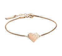 Liebeskind LJ-0330-B-17, Pulsera Mujer, Oro Rosa, 20 cm