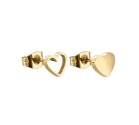 Liebeskind LJ-0347-E-07, Pendientes de botón Mujer, Oro