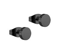 Liebeskind LJ-0486-E-05, Pendientes de botón Mujer, Edelstahl Ip Schwarz, 05