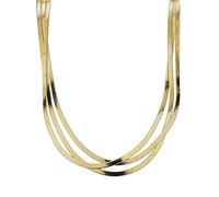 Liebeskind LJ-0717-N-45, Collar Señoras, oro, 45 cm