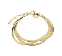 Liebeskind LJ-0720-B-20, Pulsera Mujer, oro, 20 cm