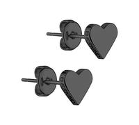 Liebeskind LJ-0810-E-08, Pendientes de botn Mujer, Negro, 08