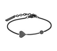 Liebeskind LJ-0813-B-20, Pulsera Mujer, negro, 20 centimeters