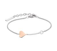 Liebeskind LJ-0814-B-20, Pulsera Mujer, bicolor, 20 centimeters