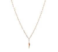 Liebeskind LJ-0878-N-45, Collar de cadena Mujer, oro rosa, 45 cm
