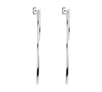 Liebeskind LJ-0891-E-30, Pendientes colgantes. Mujer, plata, 3 cm