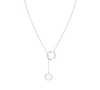 Liebeskind LJ-0991-N-45, Collar de cadena Mujer, plata, 45 cm