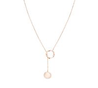 Liebeskind LJ-0993-N-45, Collar de cadena Mujer, oro rosa, 45 cm