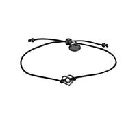 Liebeskind LJ-1066-B-20, Pulsera Mujer, negro, 20 cm