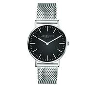Liebeskind LT-0096-MQ, Reloj Mujer, Plateado / Negro, 34 mm