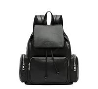 Liebeskind Maia M Carry Over Vintage Goat, Mochila Mujeres, Negro