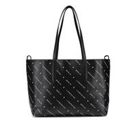 Liebeskind Monogram Bolsa de hombro Piel natural 47 cm negro