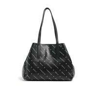 Liebeskind Monogram Bolsa de hombro Piel 47 cm negro