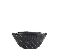 Liebeskind Monogram Soft Nappa M | Riñonera | negro | cuero de grano fino