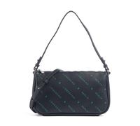 Liebeskind Monogram Soft Nappa S Bolso de hombro azul oscuro, cuero, mujer