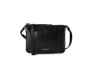 Liebeskind Nina Bolsa de hombro M Piel natural 25 cm negro