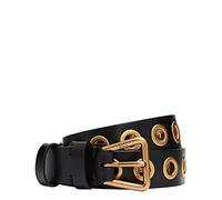Liebeskind PB Belt Gold, Cinturón Small para Mujer, Negro-9999