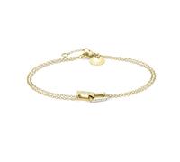 LIEBESKIND Pulsera, 20 cm, Acero inoxidable, Circonita cúbica