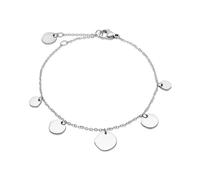 LIEBESKIND Pulsera Berlin LJ-1658-B-21 de acero inoxidable en plata, 21 cm, Acero inoxidable, No es una piedra preciosa