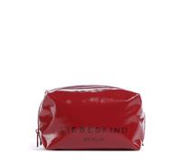 Liebeskind Rain Bolso de cosméticos rojo oscuro, algodón, 18 x 11 x 11cm