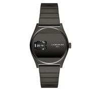 Liebeskind Reloj Berlin Jump Hour de Acero Inoxidable, Negro, Pulsera